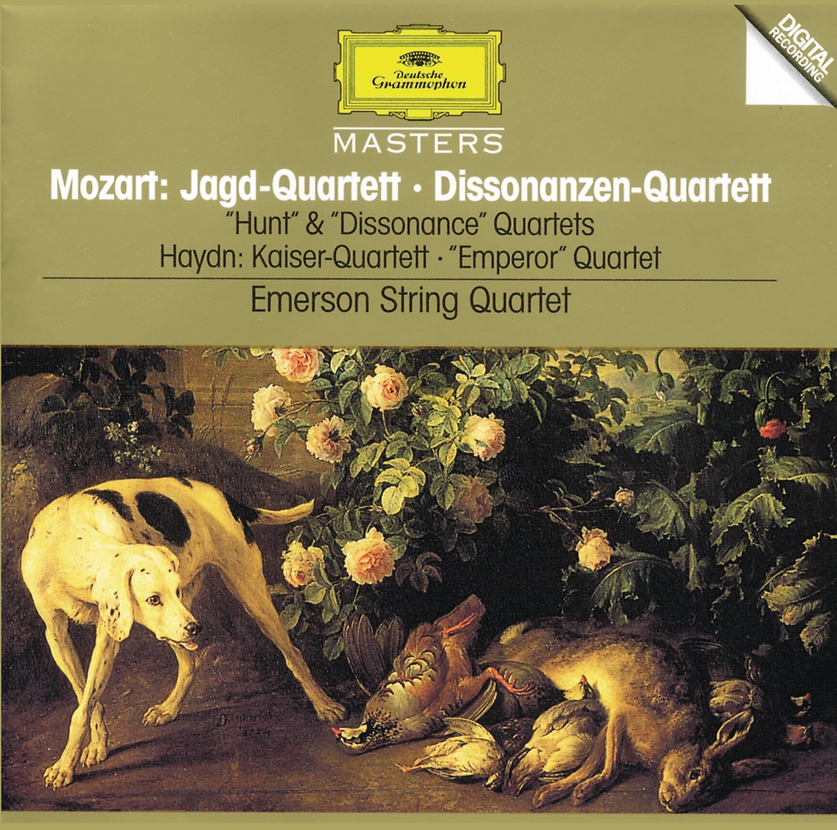Mozart & Haydn: String Quartets by Emerson String Quartet album cover