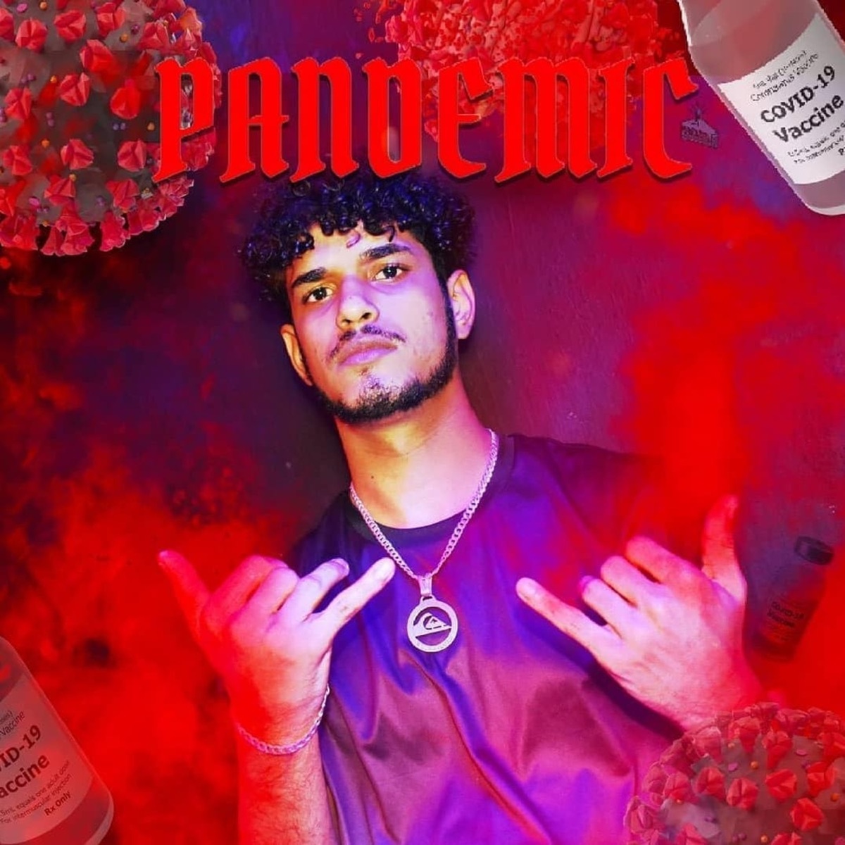 Pandemia - Single by Raz Tarcisio album cover