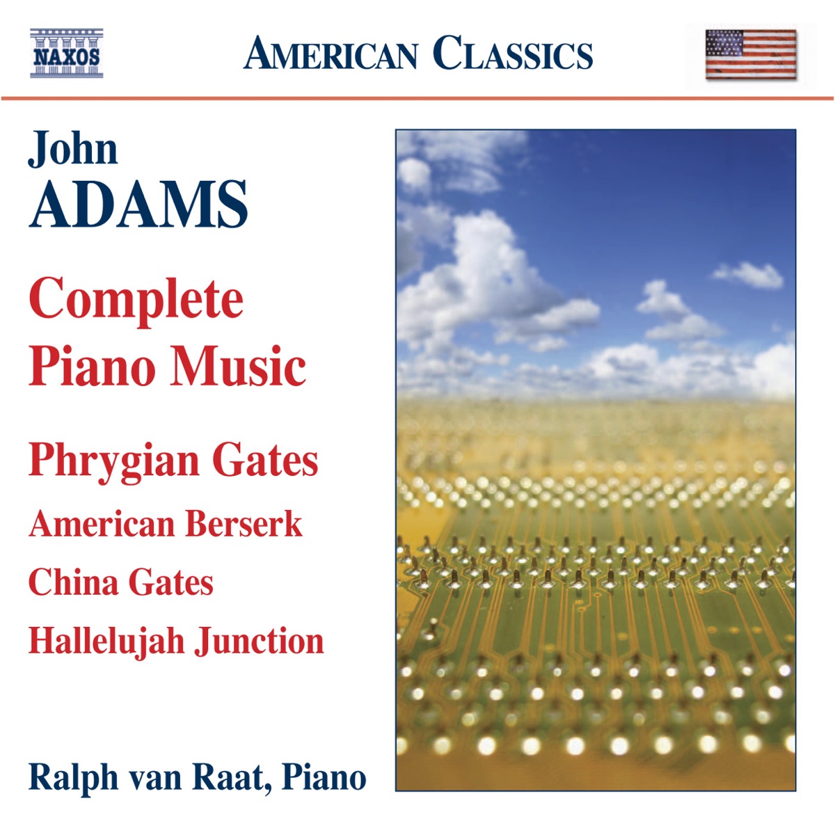 Adams: Complete Piano Music by Maarten van Veen & Ralph van Raat album cover