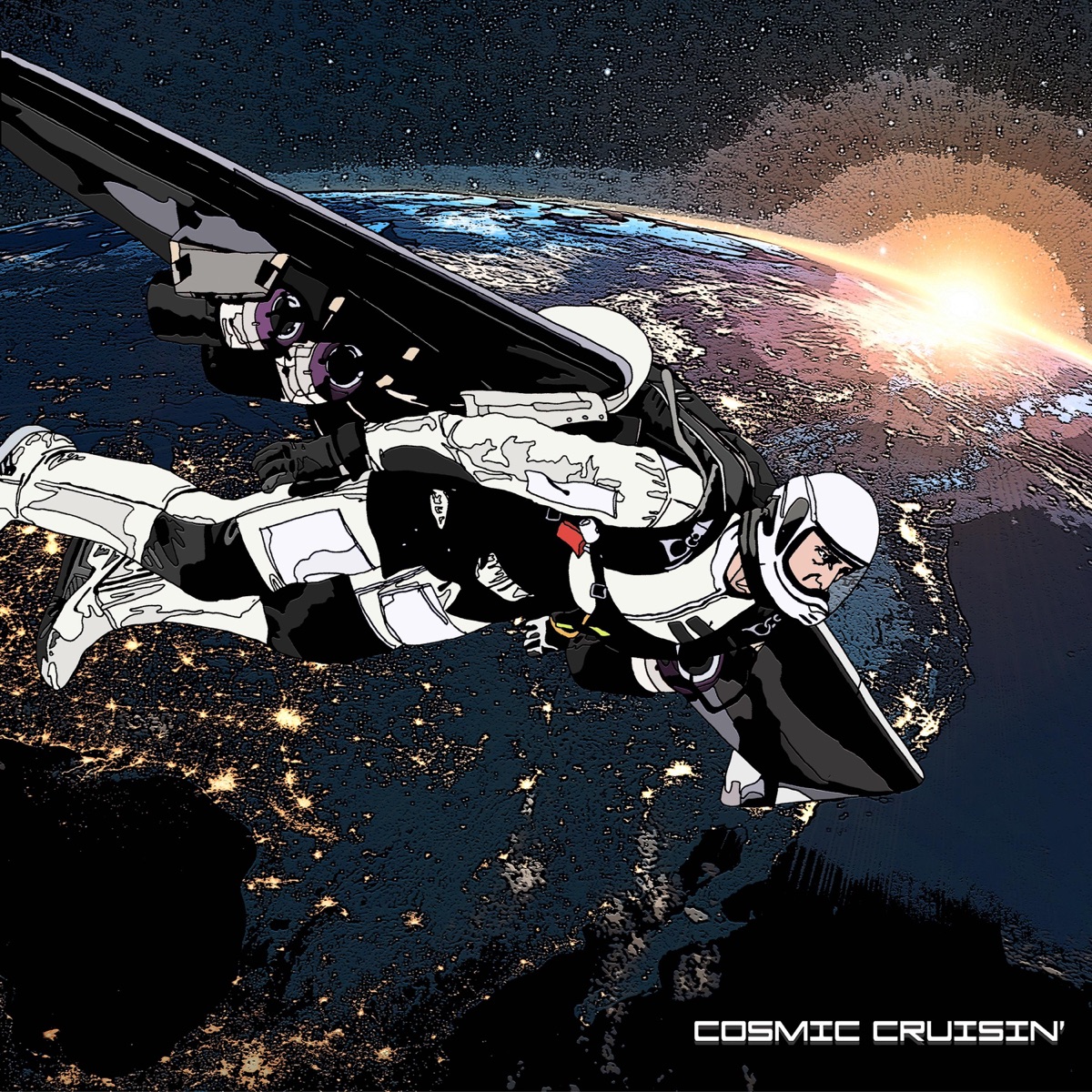 Cosmic Cruisin' by Mile High Club & Lil' Rocketman album cover