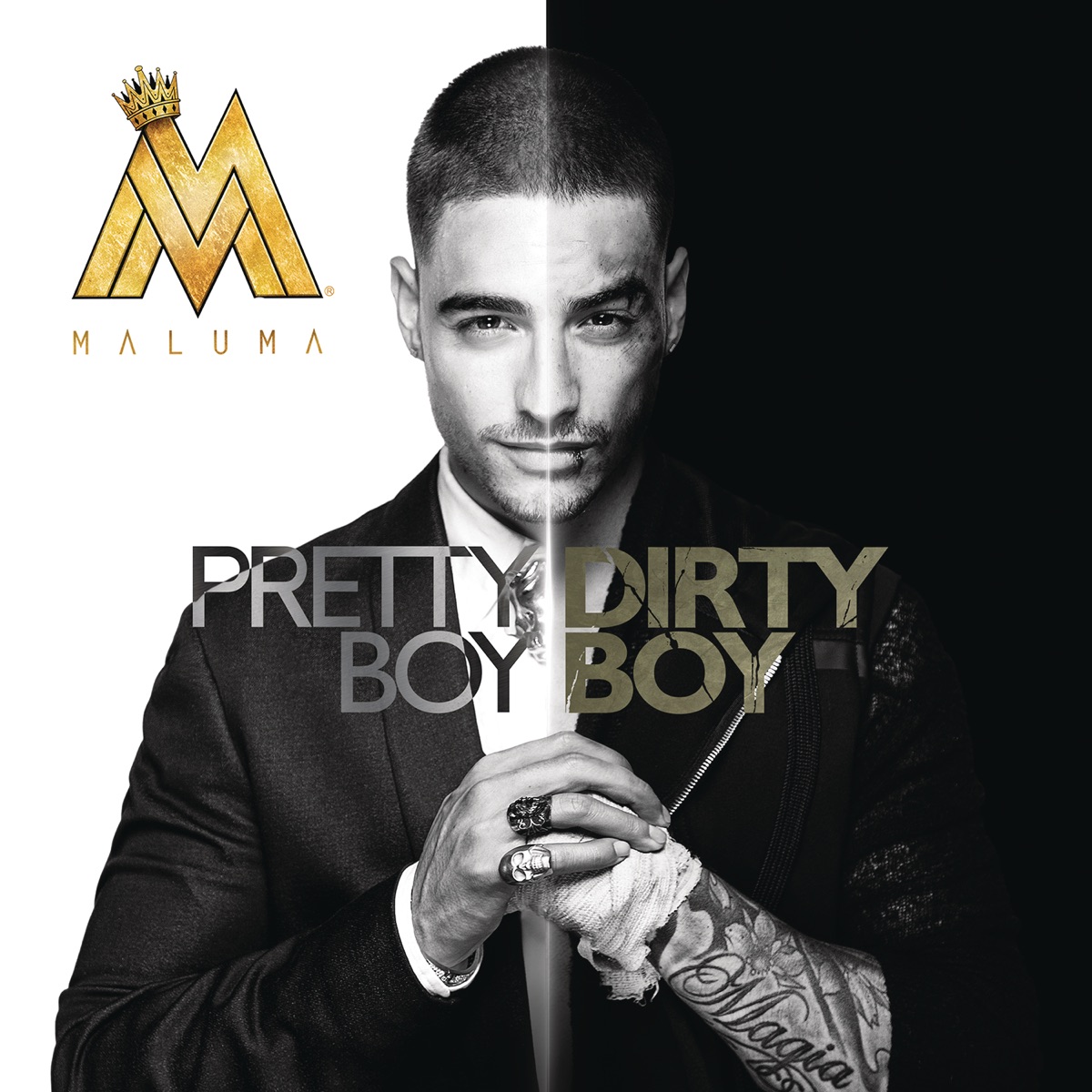 Pretty Boy, Dirty Boy by Maluma album cover