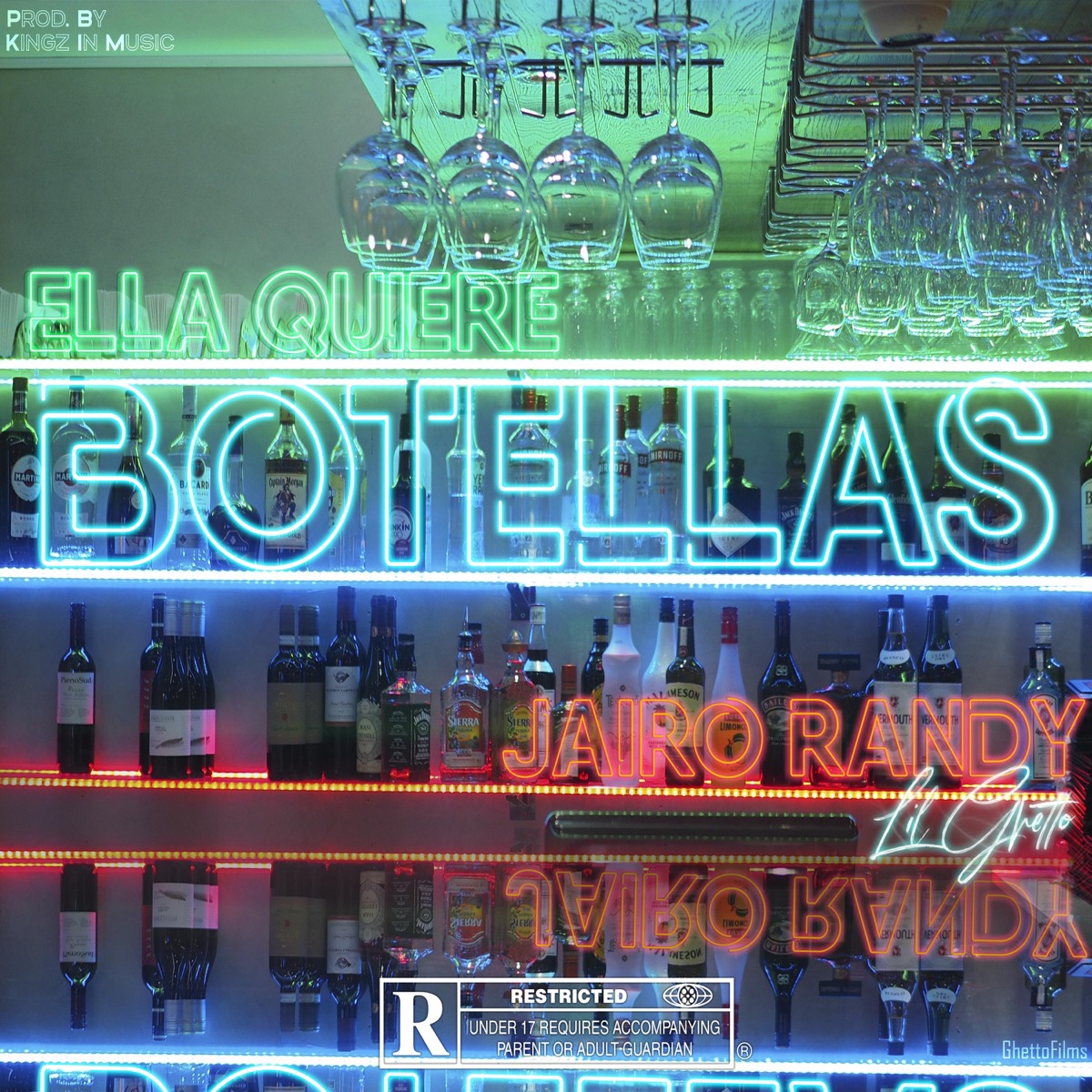 Ella Quiere Botellas - Single by Jairo Randy album cover
