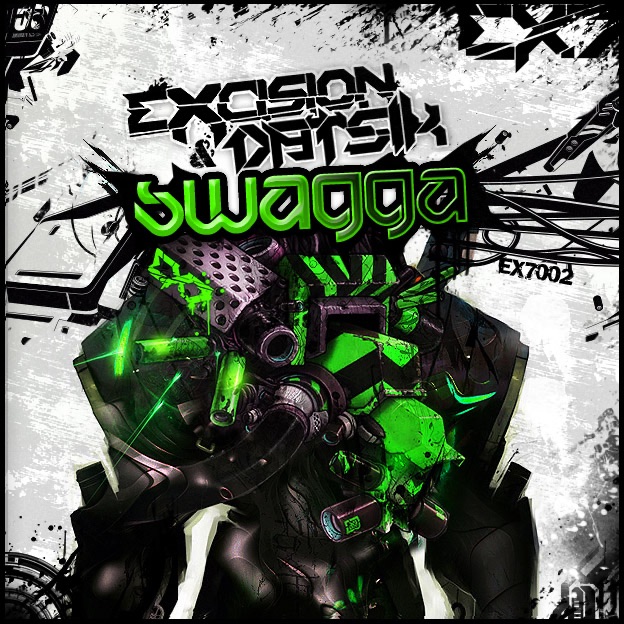 Swagga / Invaderz - Single by Excision & Datsik album cover