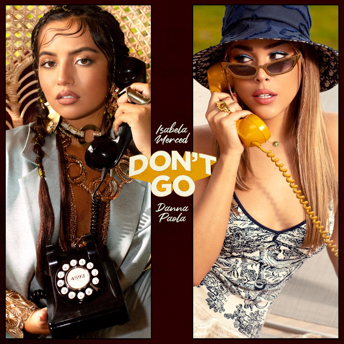 Don't Go - Single by Isabela Merced & Danna Paola album cover