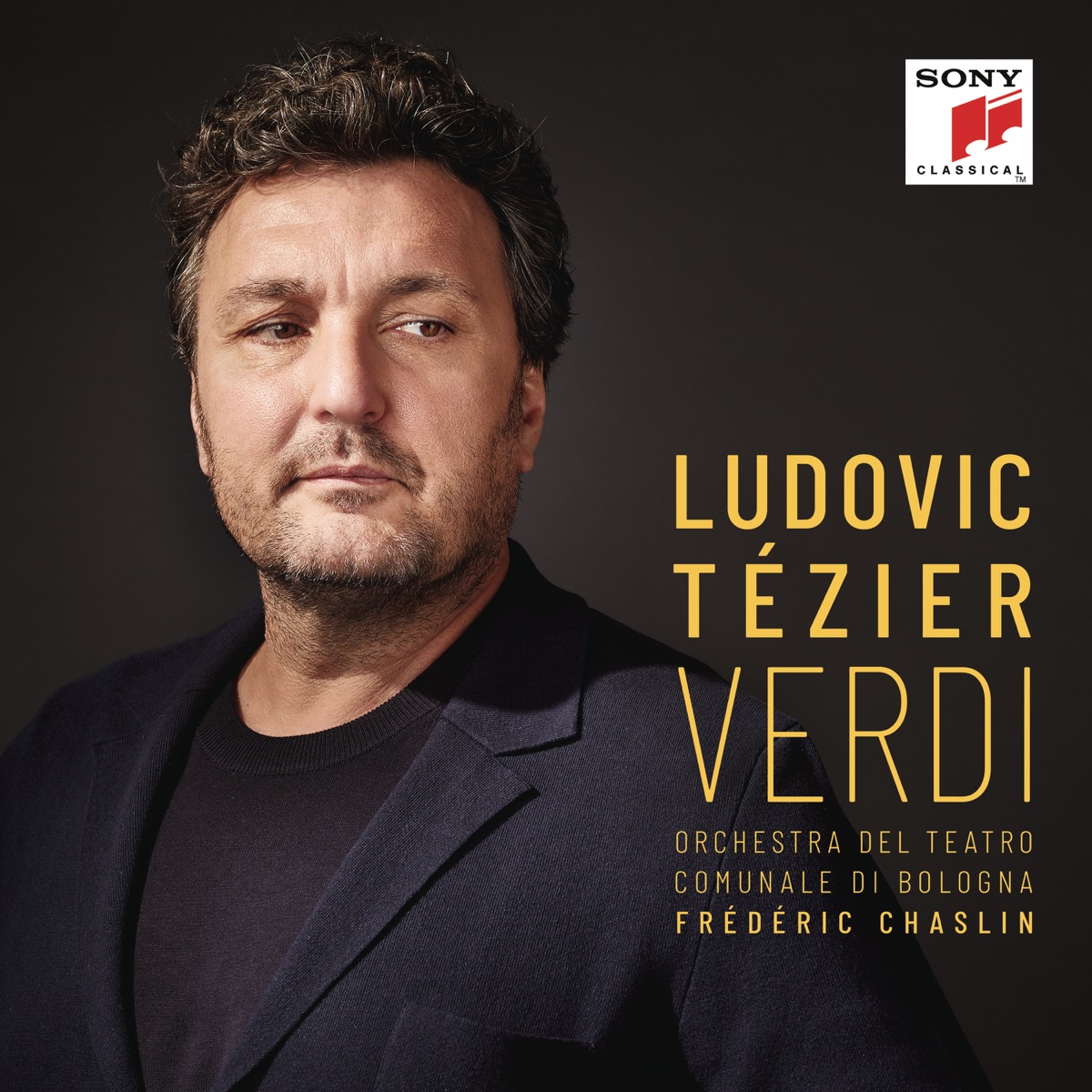 Verdi by Ludovic Tézier, Frédéric Chaslin & Orchestra del Teatro Comunale di Bologna album cover