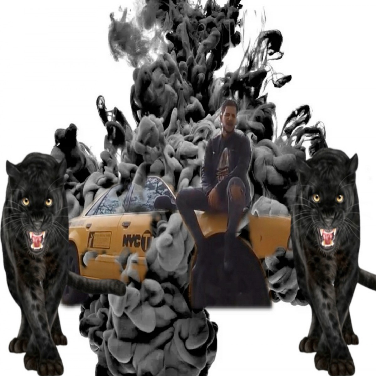 Entre pumas - Single by Dange album cover