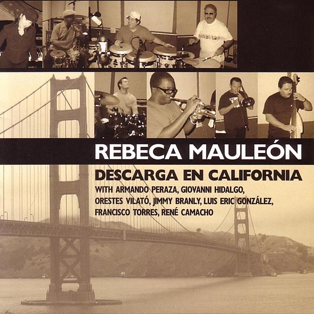 Descarga en California by Rebeca Mauleón album cover