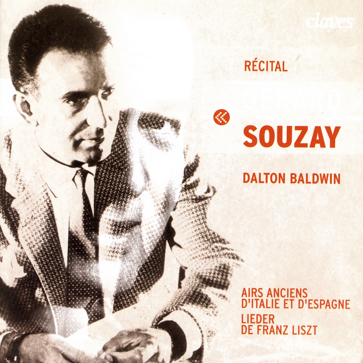 Song Recital by Dalton Baldwin & Gérard Souzay album cover