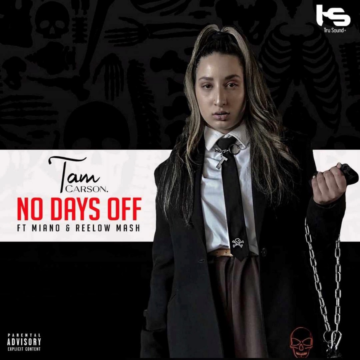 No Days Off (feat. Reelow Mash & Miano) - Single by Tam Carson album cover