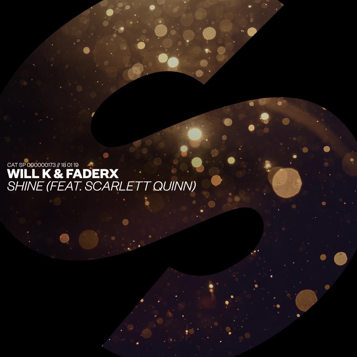 Shine (feat. Scarlett Quinn) - Single by Will K & FaderX album cover