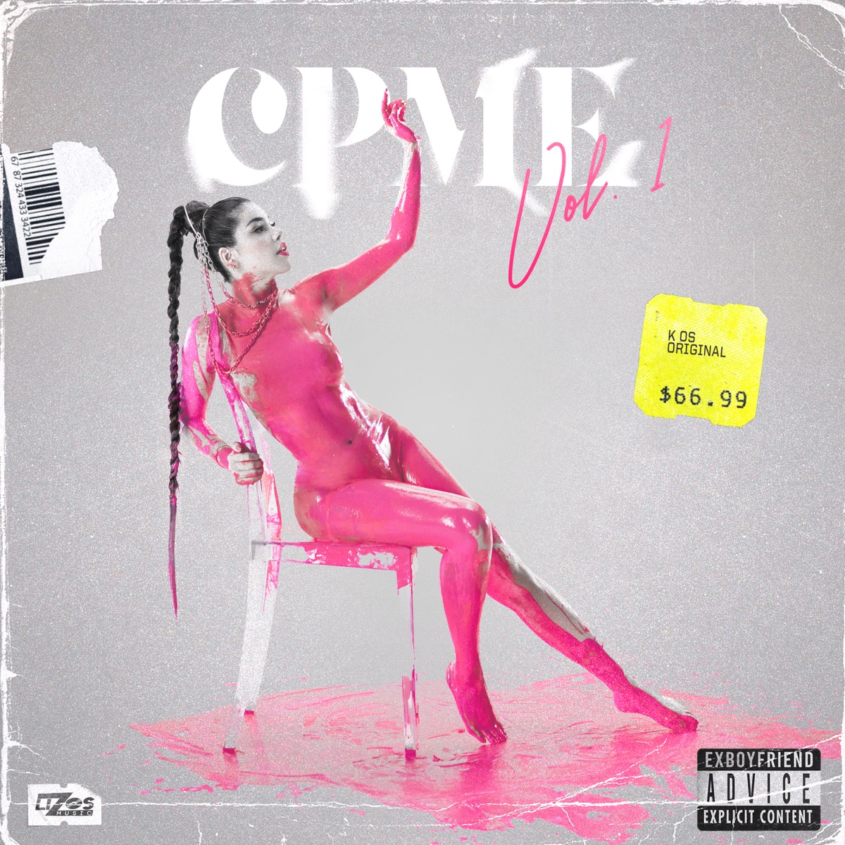 Canciones Pa' Mi Ex, Vol.1 - EP by Kenia Os album cover