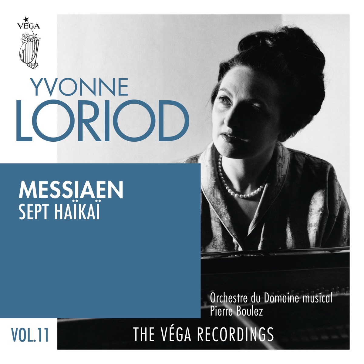 Messiaen: Sept haïkaï by Yvonne Loriod, Percussions de Strasbourg, Orchestre Du Domaine Musical & Pierre Boulez album cover