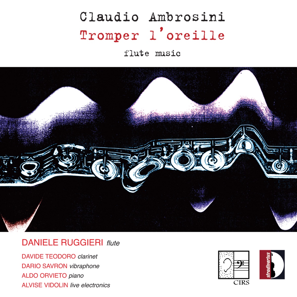 Claudio Ambrosini: Tromper l'oreille – Flute Music by Daniele Ruggieri & Aldo Orvieto album cover