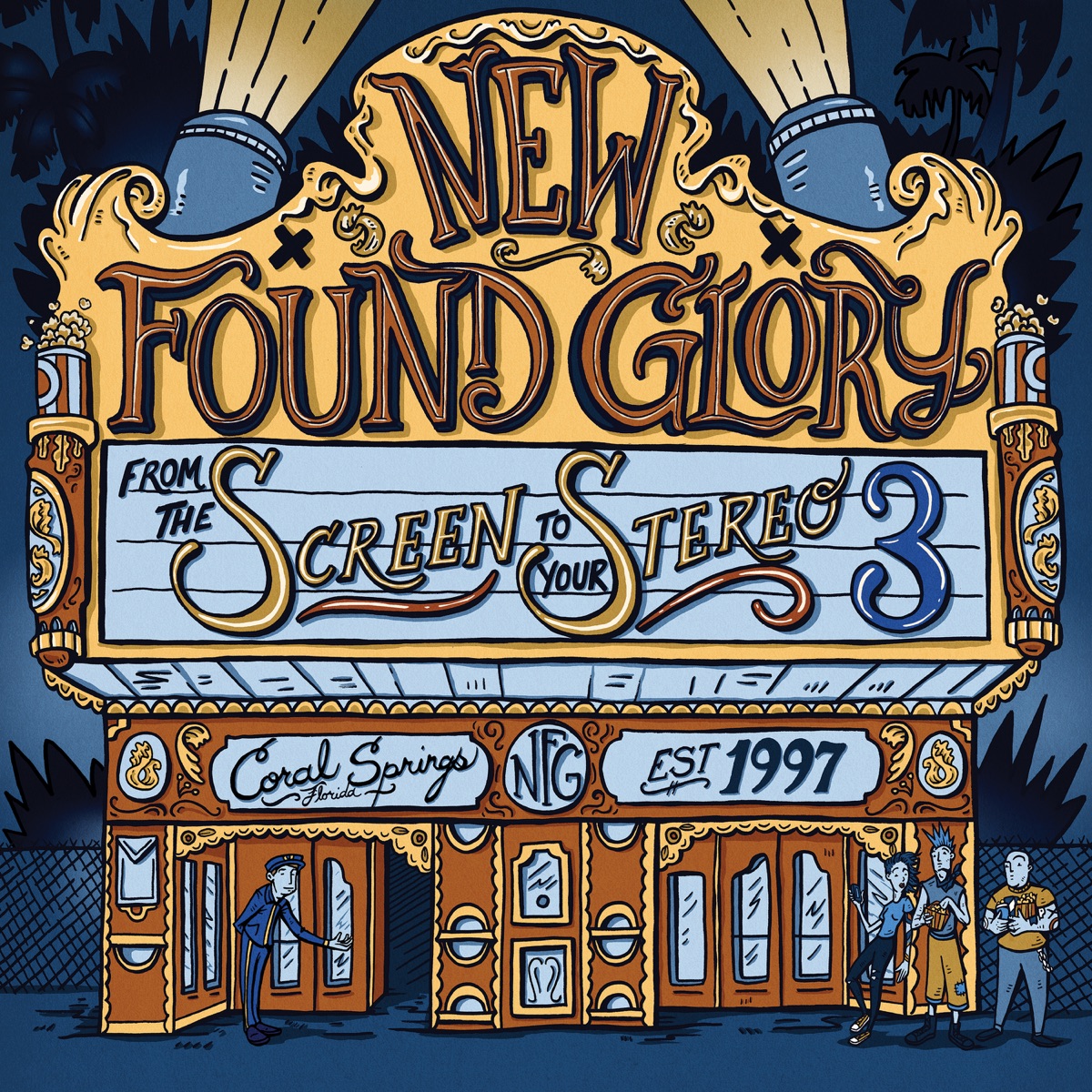 From the Screen to Your Stereo 3 by New Found Glory album cover