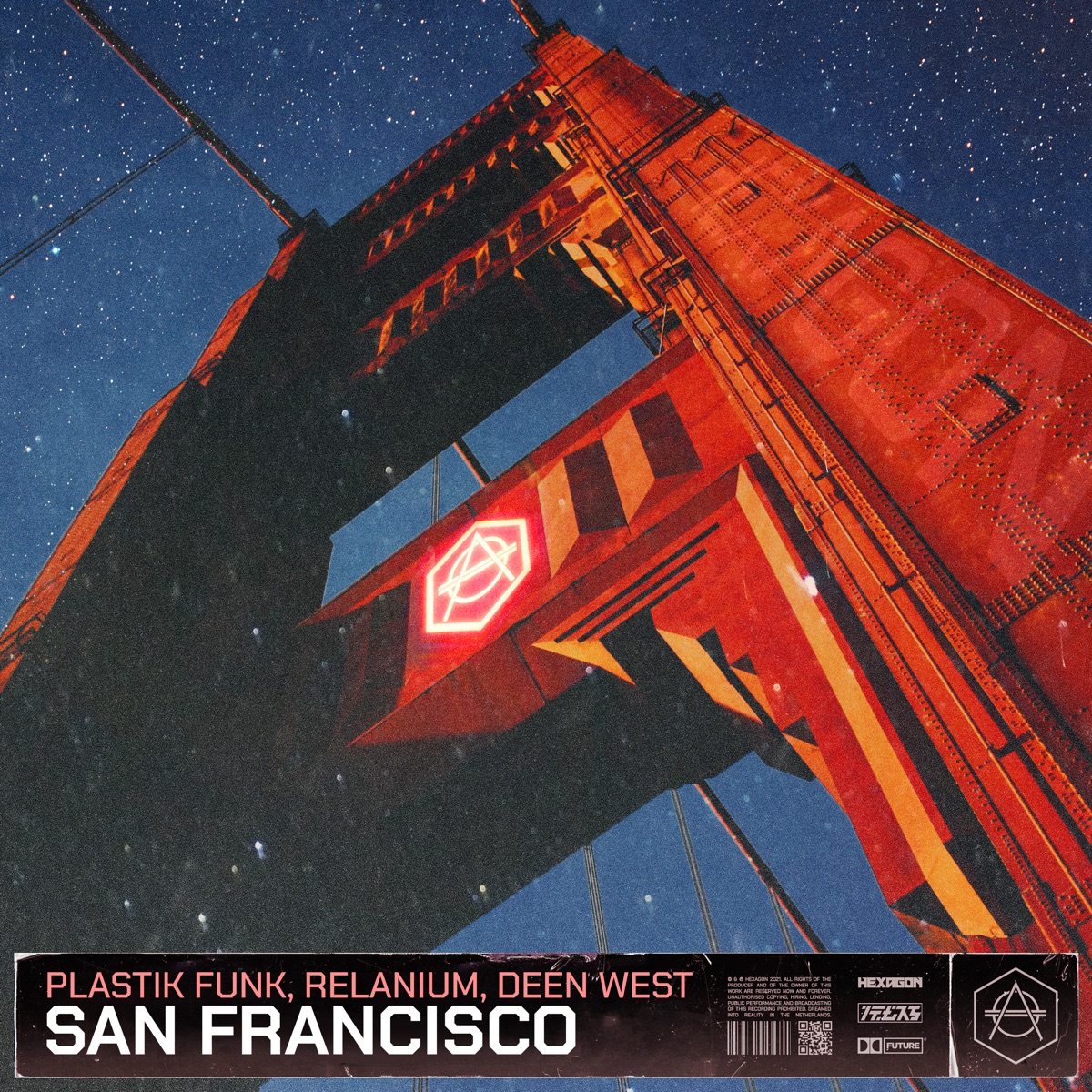 San Francisco - Single by Plastik Funk, Relanium & Deen West album cover