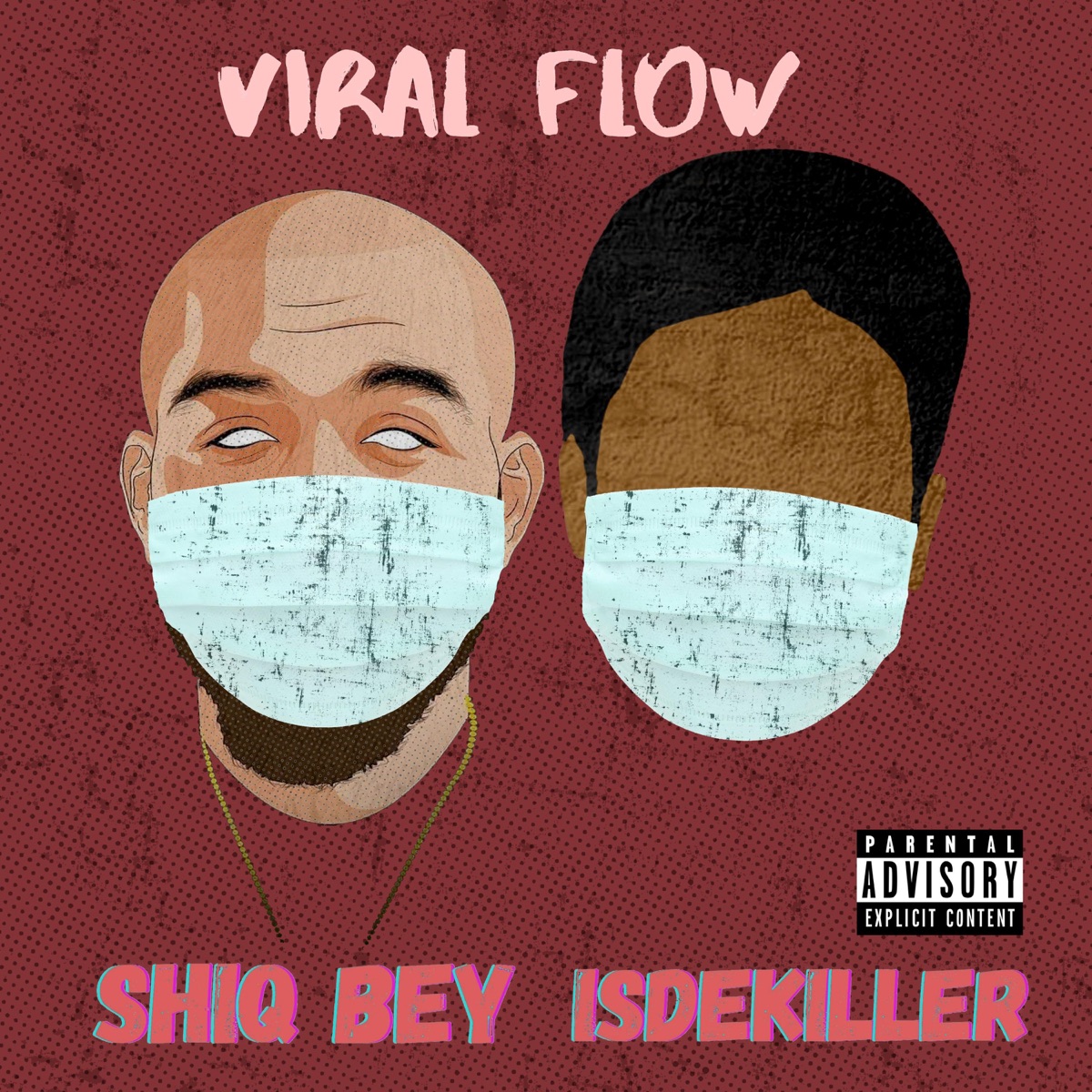 Viral Flow (feat. ISDEKILLER) - Single by Shiq Bey album cover
