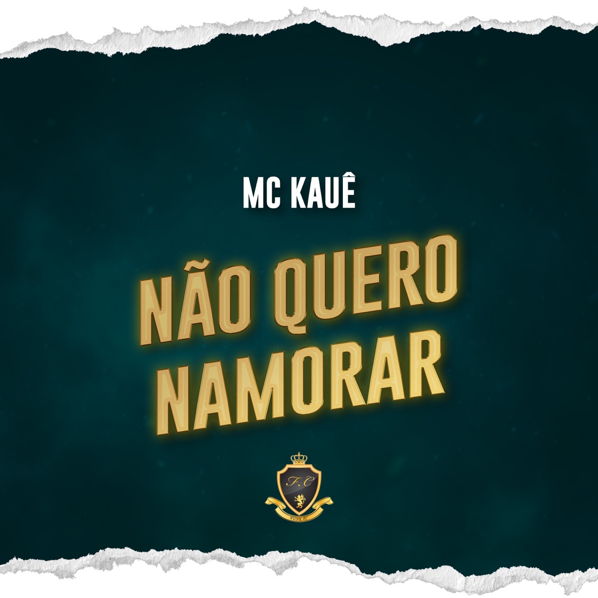 Não Quero Namorar - Single by Mc kauê album cover