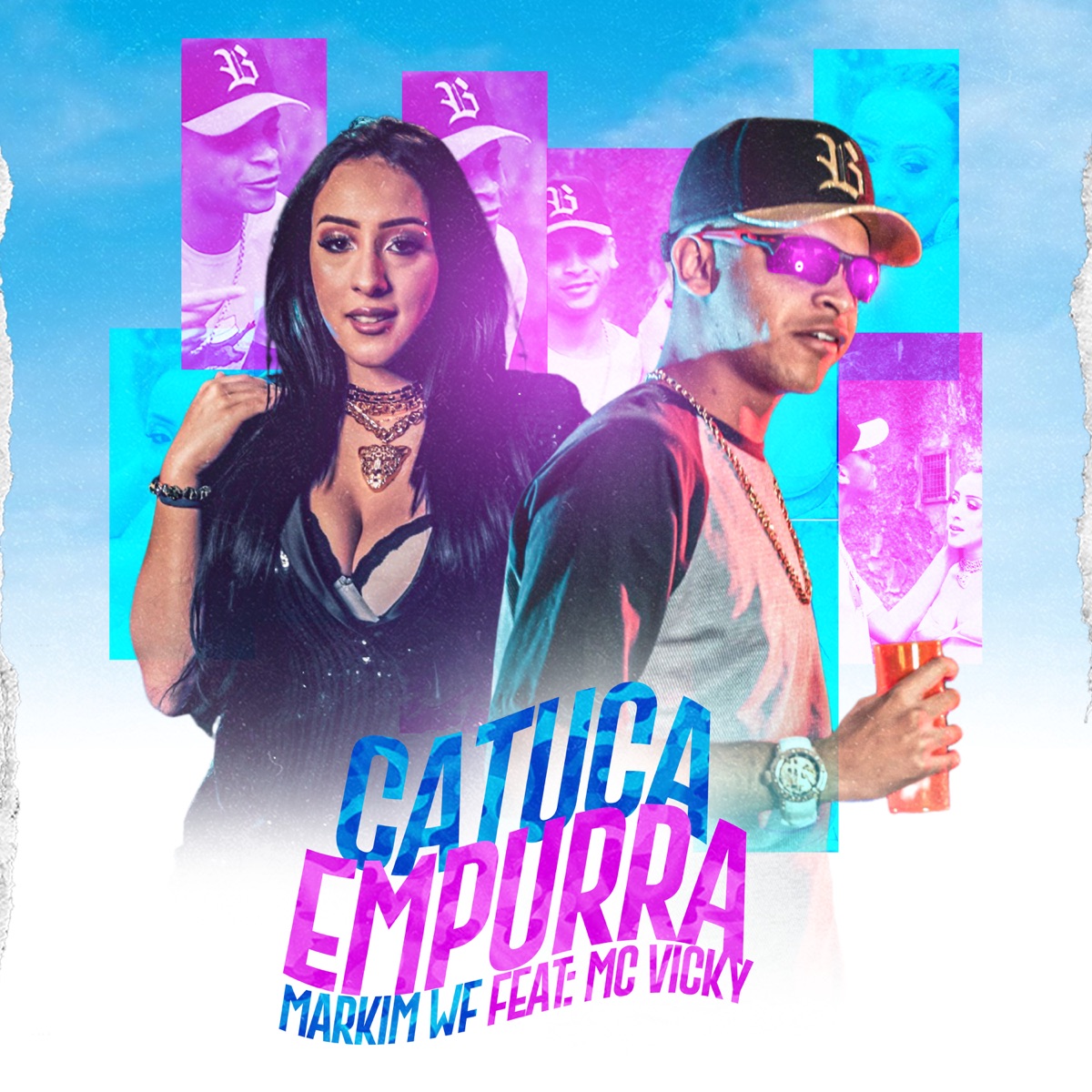 Catuca Empurra (feat. MC Vicky) - Single by Markim WF album cover