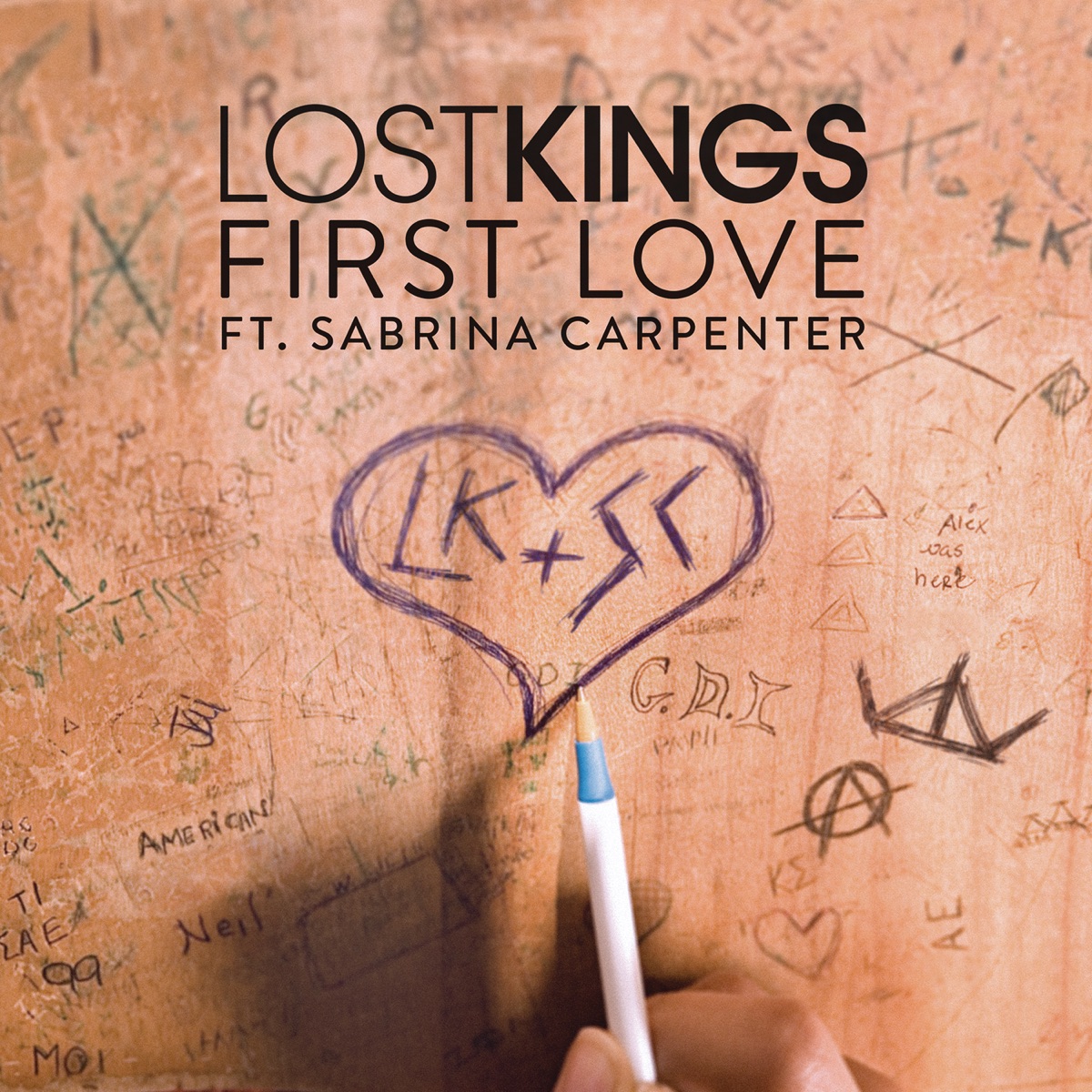 First Love (feat. Sabrina Carpenter) - Single by Lost Kings album cover artwork