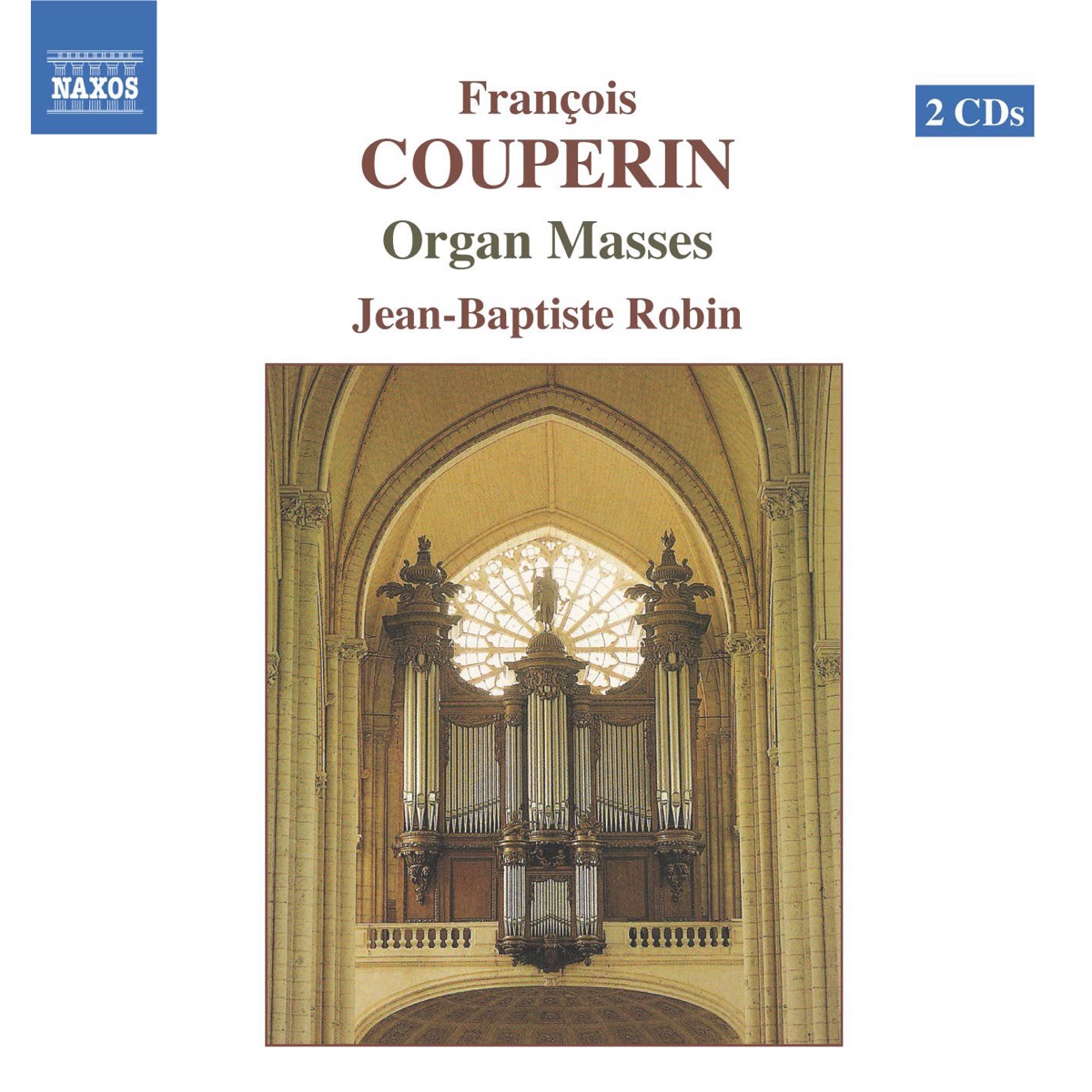 Francois Couperin: Organ Masses by Jean-Baptiste Robin album cover