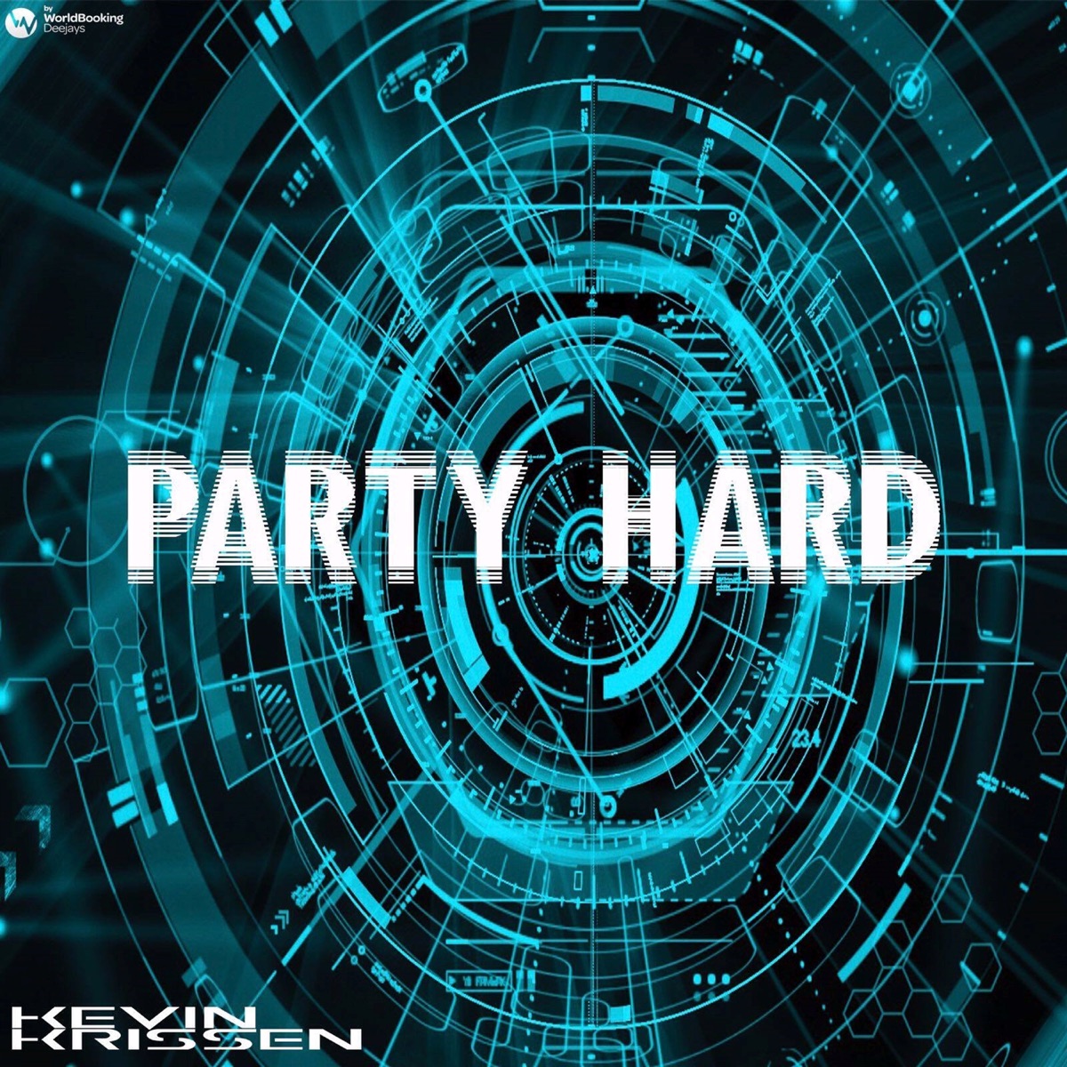 Party Hard - Single by Kevin Krissen album cover