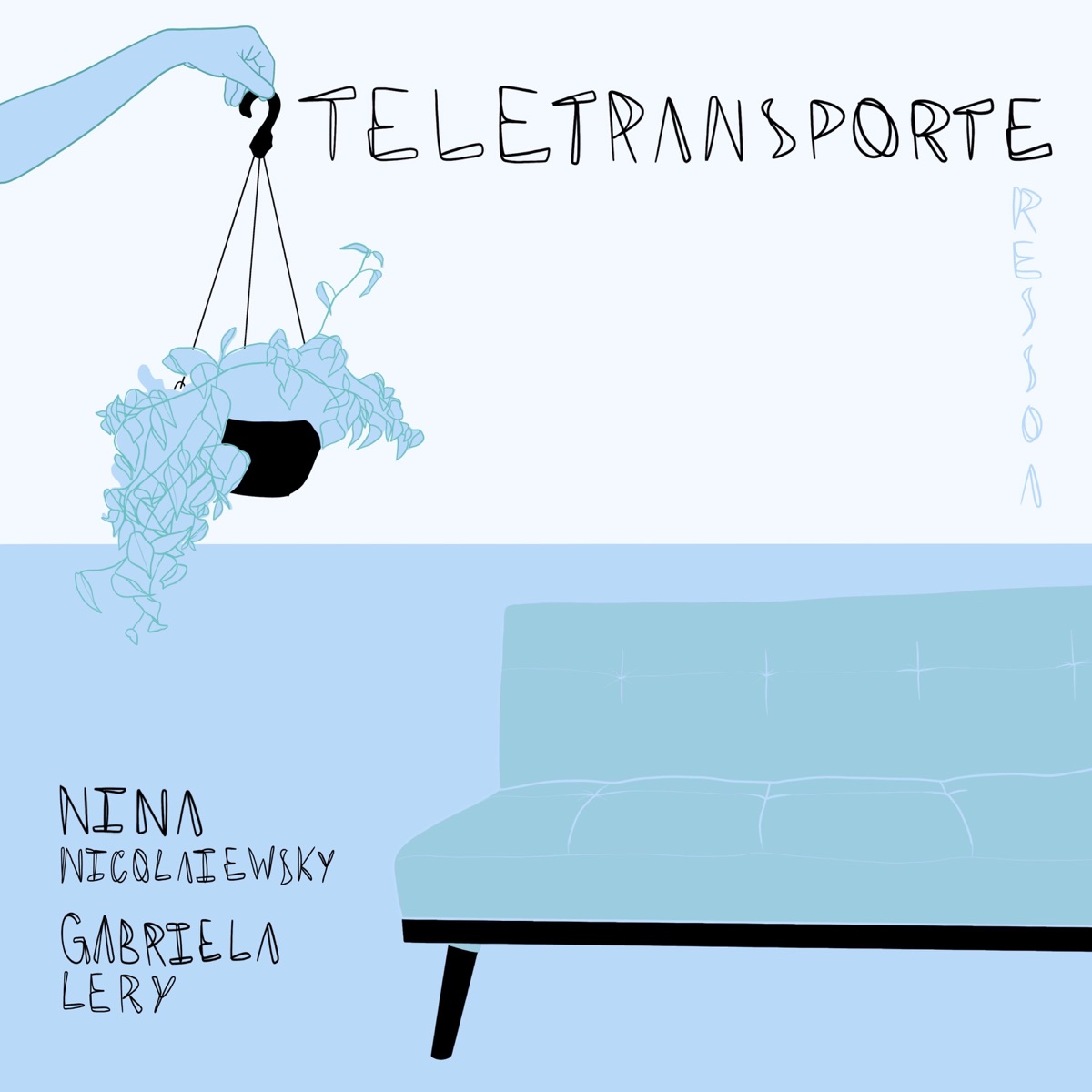 Teletransporte - Single by Gabriela Lery & Nina Nicolaiewsky album cover