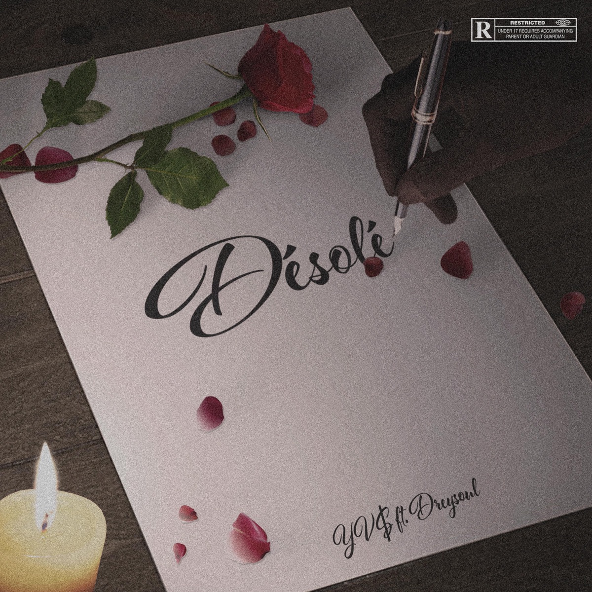 Désolé (feat. Dreysoul) - Single by Y.V.$ album cover