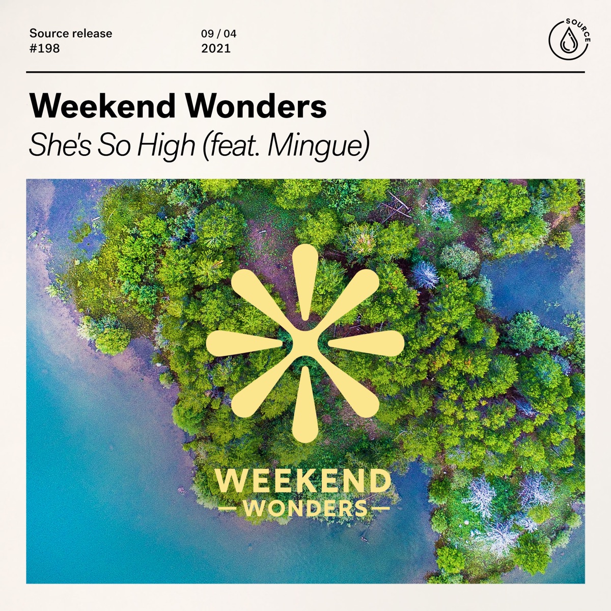 She's So High (feat. Mingue) - Single by Weekend Wonders album cover