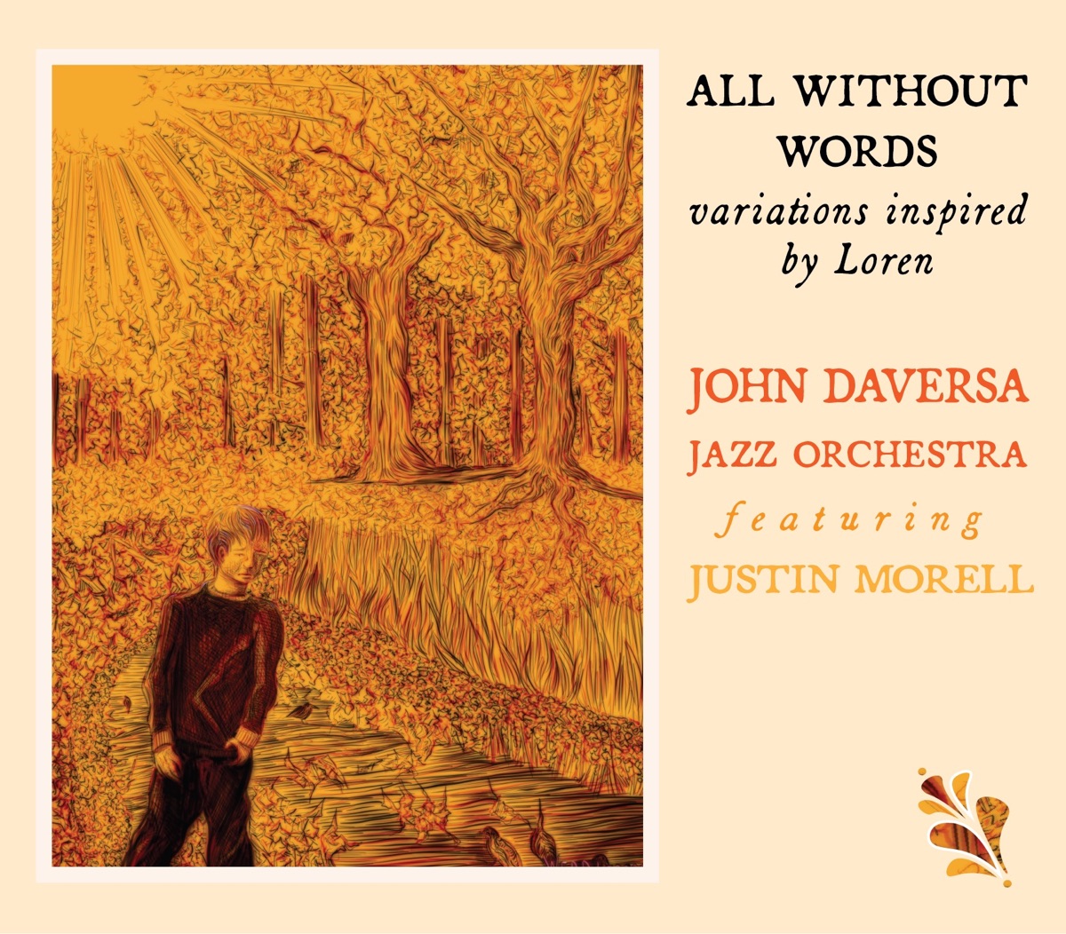 All Without Words: Variations Inspired by Loren (feat. Justin Morell) by John Daversa album cover