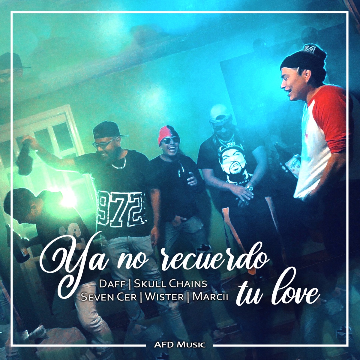 Ya No Recuerdo Tu Love - Single by Seven Cer, Wister, MARCII, Skull Chains & Daff album cover