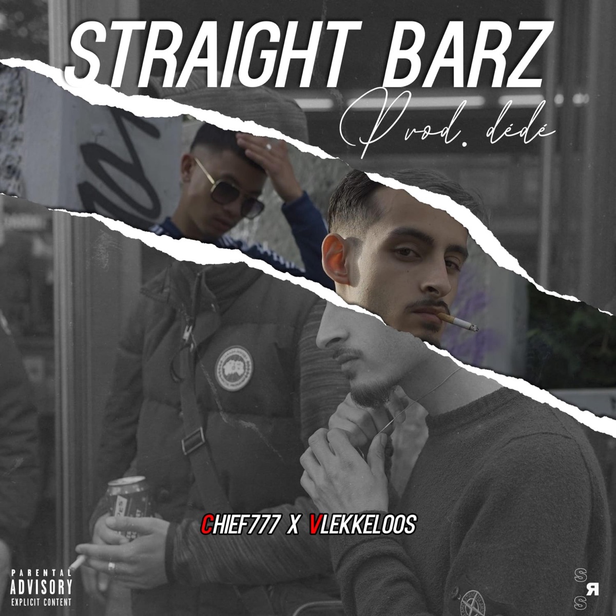 Straight Barz (feat. Vlekkeloos) - Single by Chief777 album cover