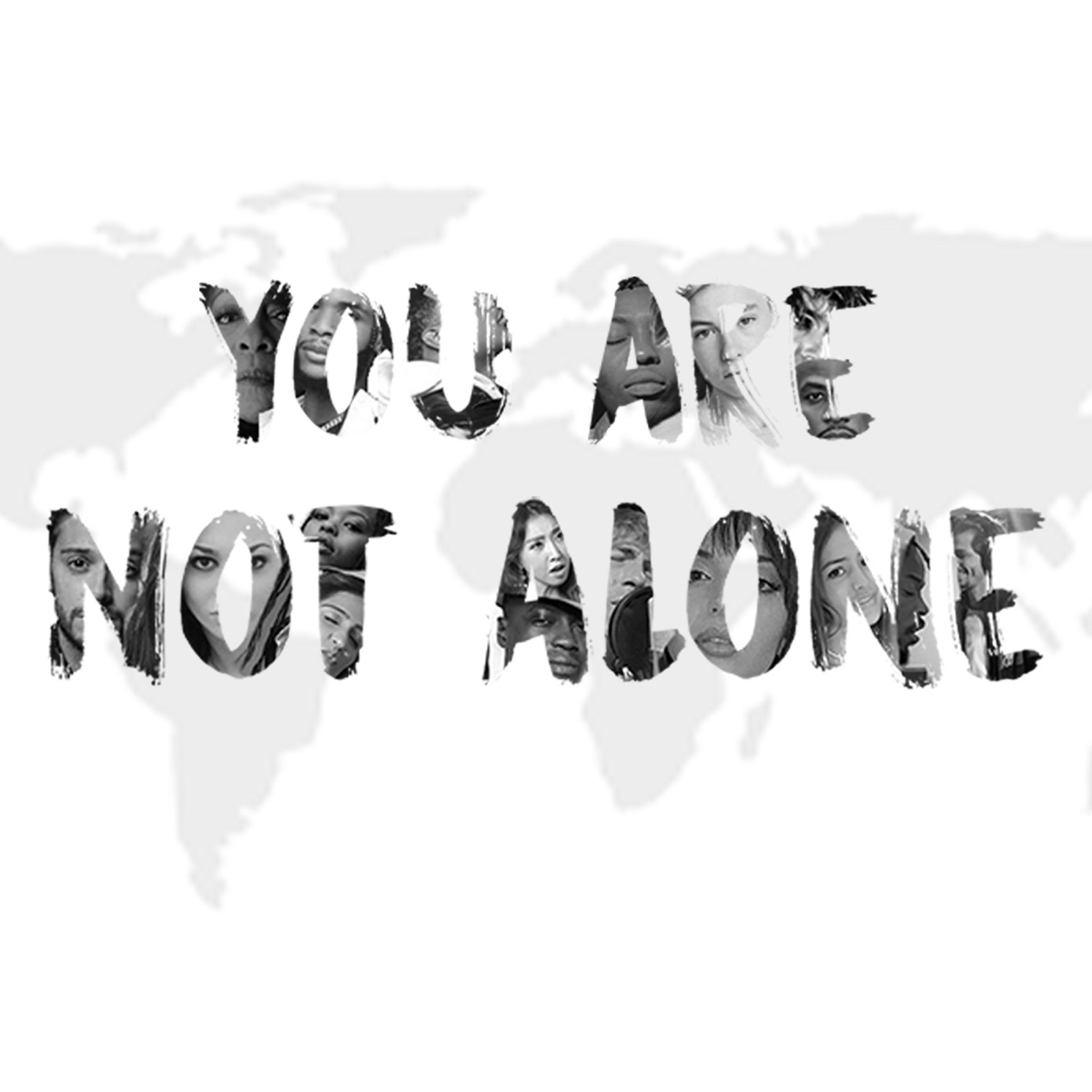 You Are Not Alone (International) - Single by Meredith O'Connor, Minzy, Reekado Banks, RUGGERO, Iuliana Beregoi, Di Ferrero, Kwaw Kese, Kodie Shane, Mary Wilson, Asees Kaur, Abbas Jaafar, Mackenzie Sol, Rebecca Black, Ar'mon&Trey, Syndee Winters, J3tt Prescott, Azniv, Sound Sultan, Kim SeHwang, Amanda Holley, Tvte & Maryse album cover