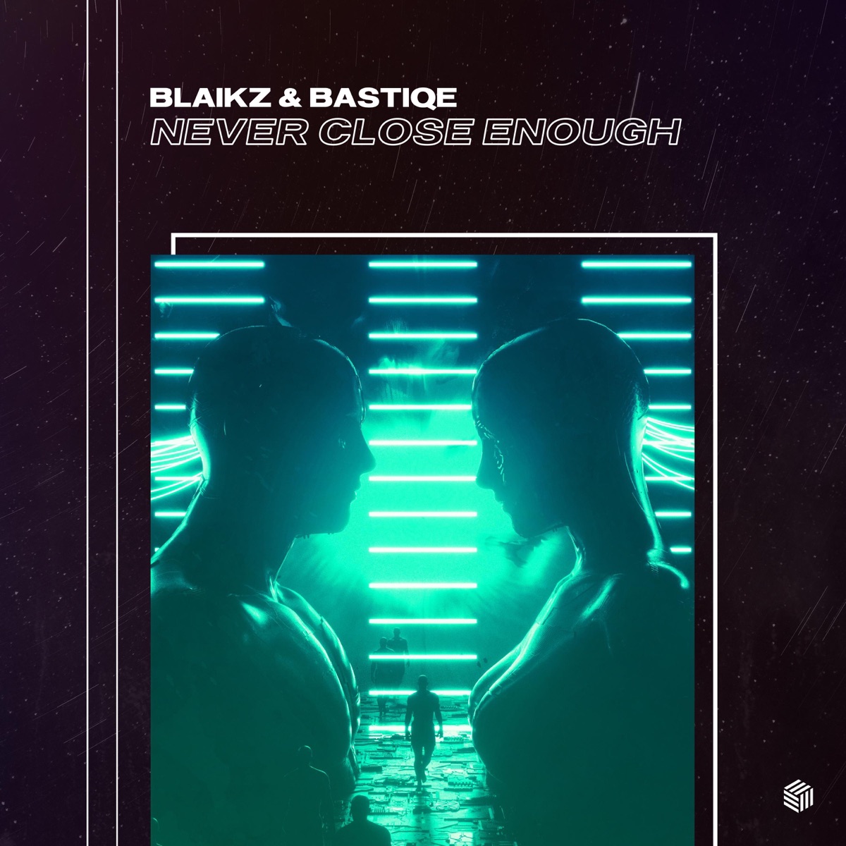 Never Close Enough - Single by Blaikz & Bastiqe album cover