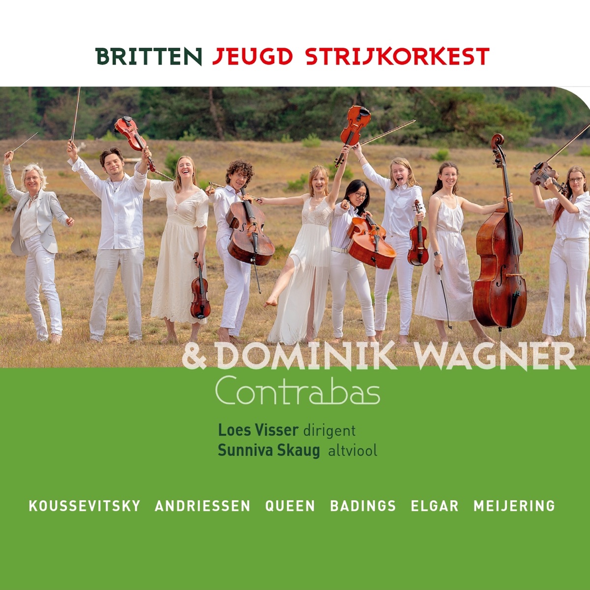 Britten 2019 by Britten Jeugd Strijkorkest, Loes Visser & Dominik Wagner album cover