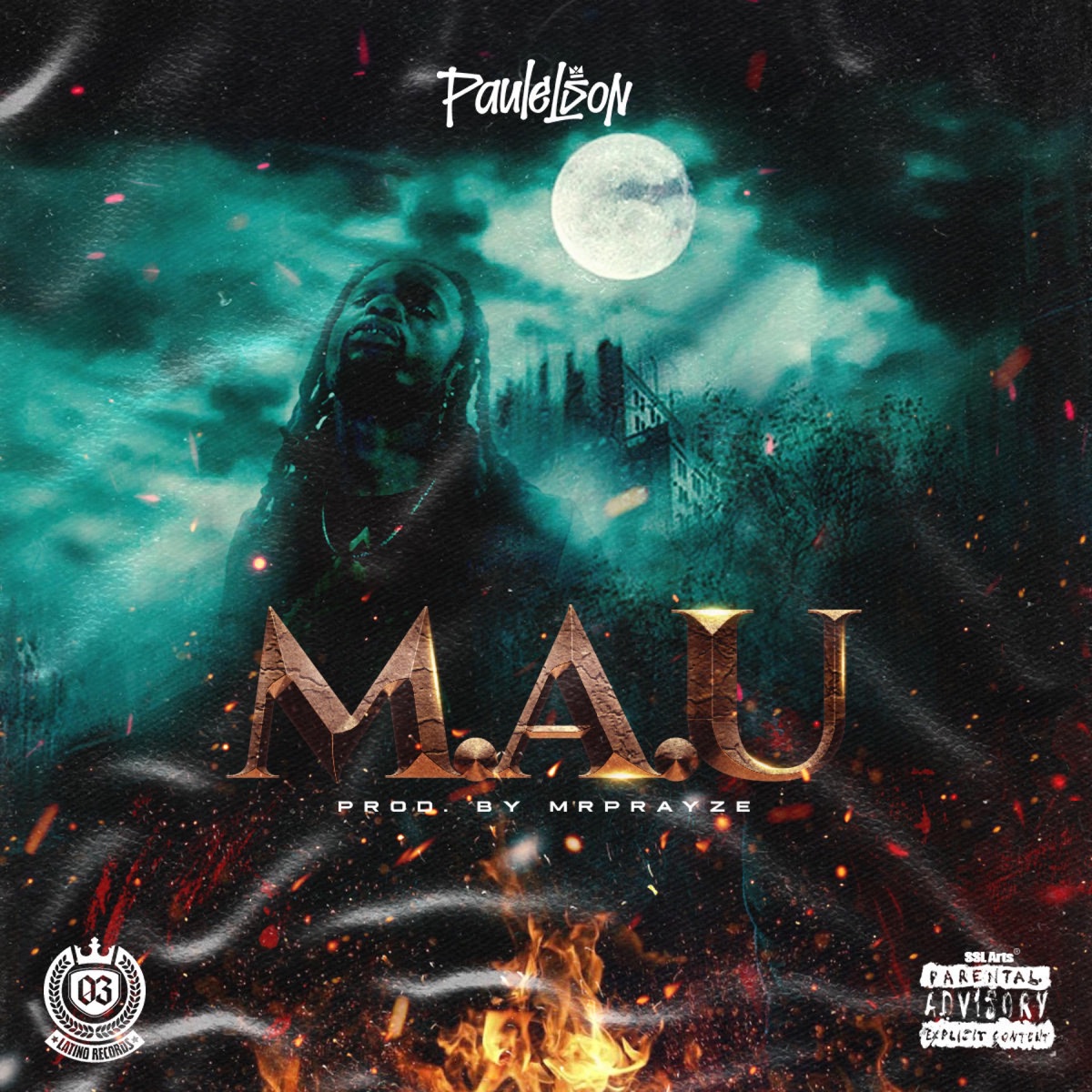 MAU (feat. MrPrayze) - Single by Paulelson album cover