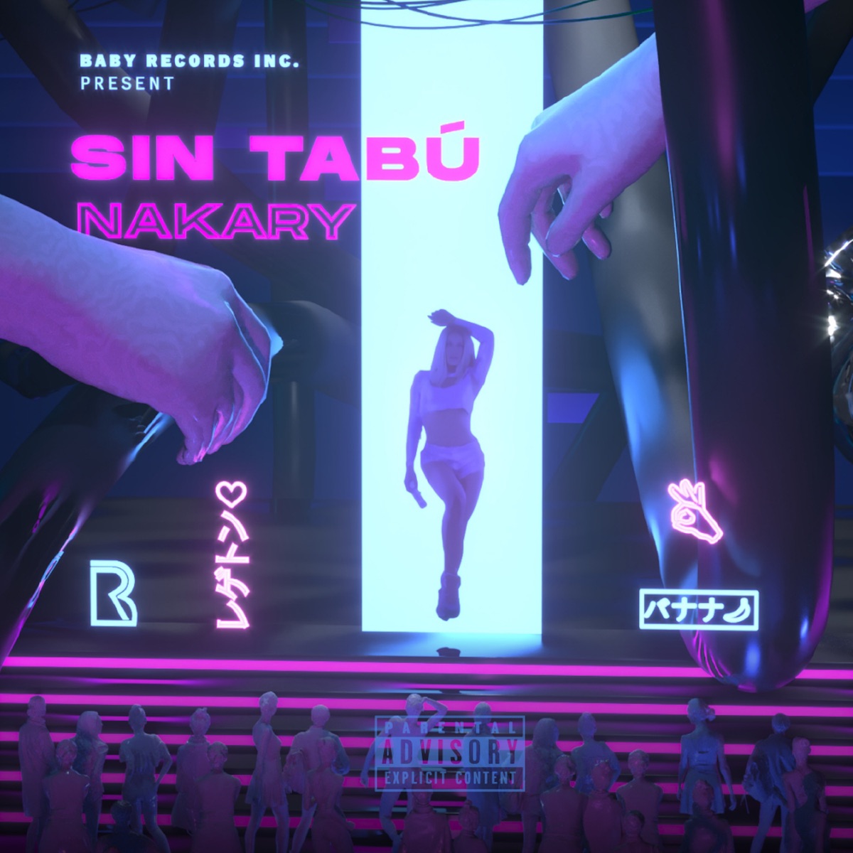 Sin Tabú - Single by Nakary album cover