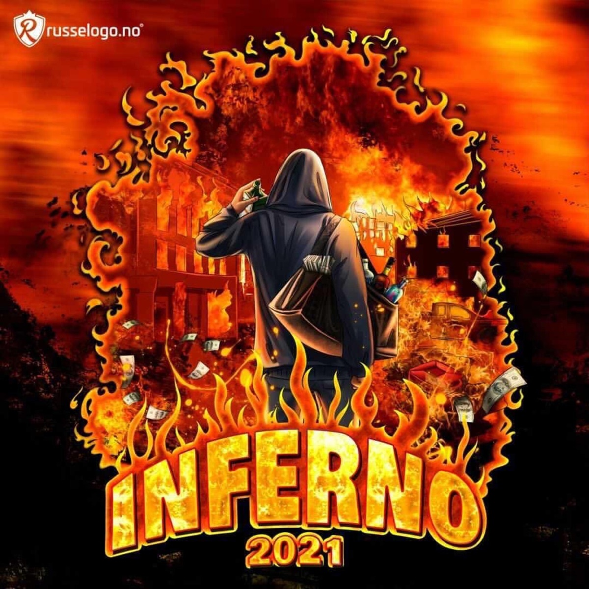 Inferno 2021 - Single (feat. Lilleskrall) - Single by TulleGutt album cover