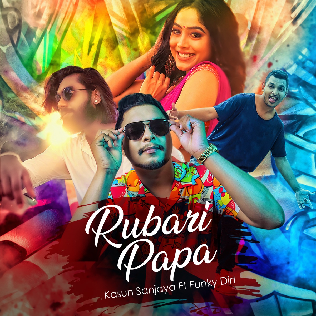 Rubiri Papa (feat. Kasun Sanjaya) - Single by Funky Dirt album cover