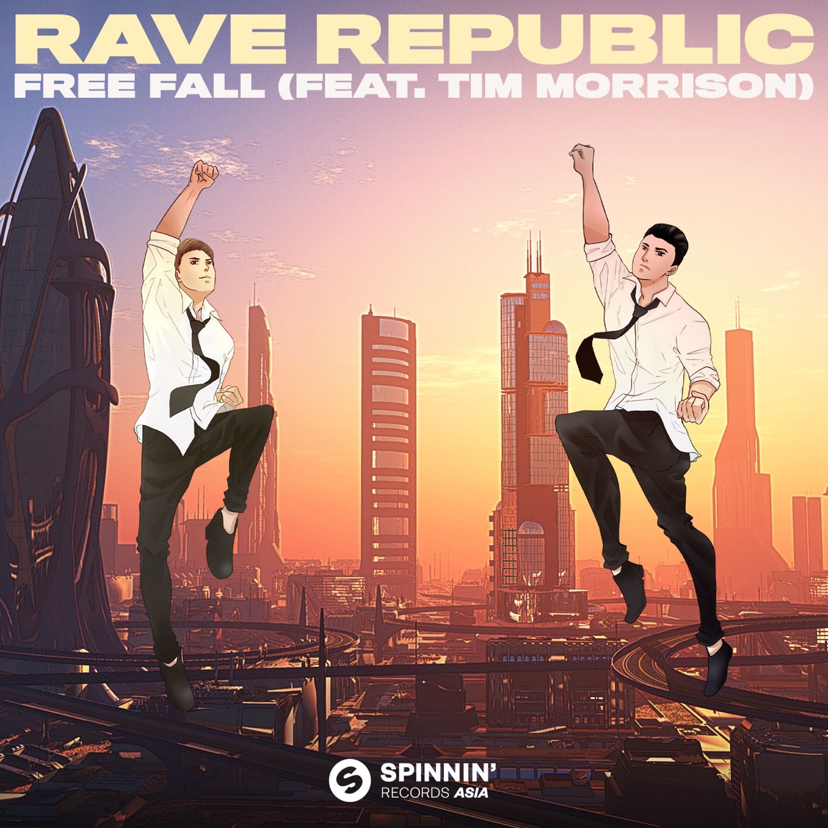 Free Fall (feat. Tim Morrison) - Single by Rave Republic album cover