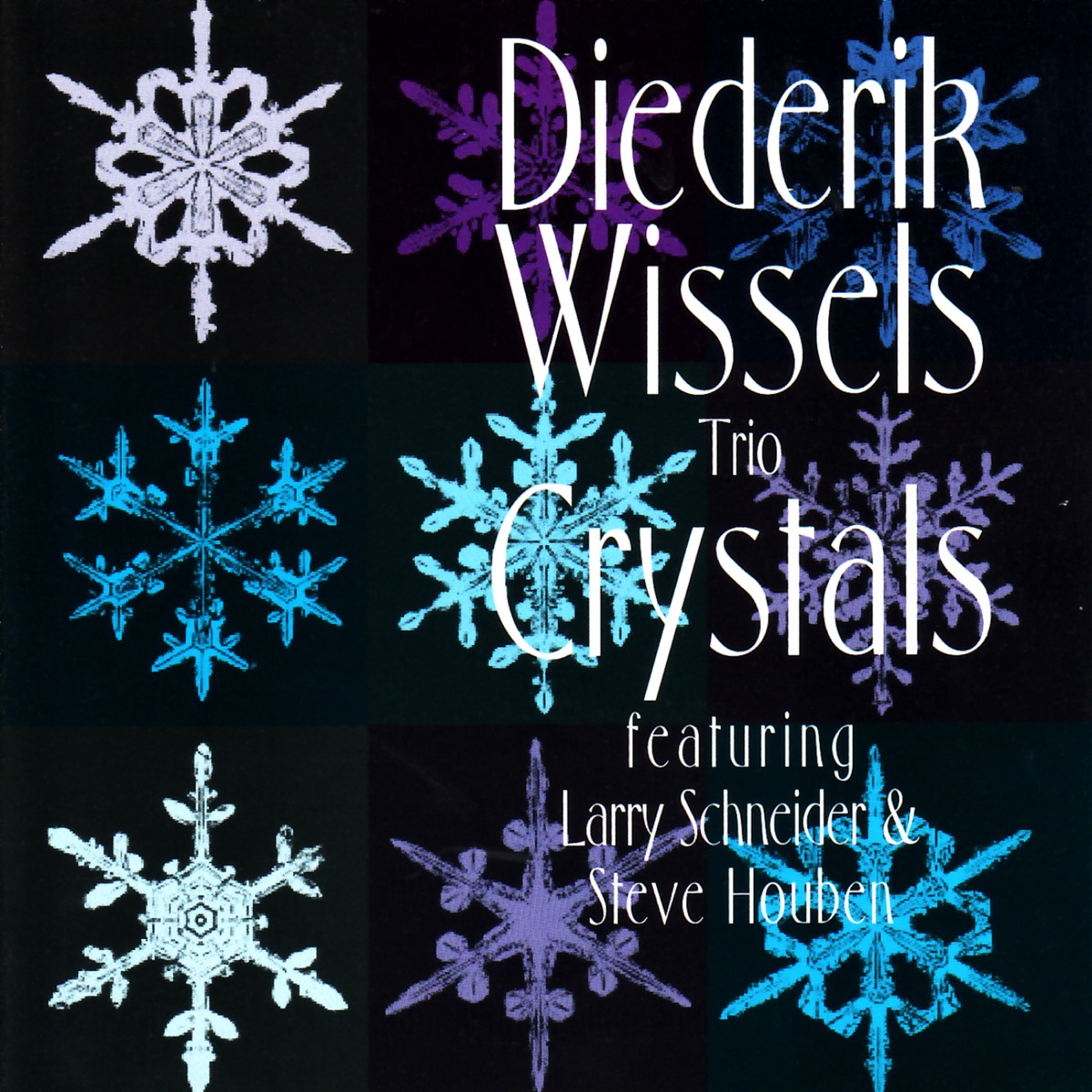 Crystals (feat. Larry Schneider & Steve Houben) by Diederik Wissels Trio album cover