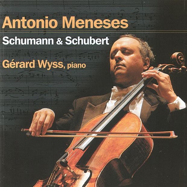 Schumann & Schubert by Antonio Meneses album cover