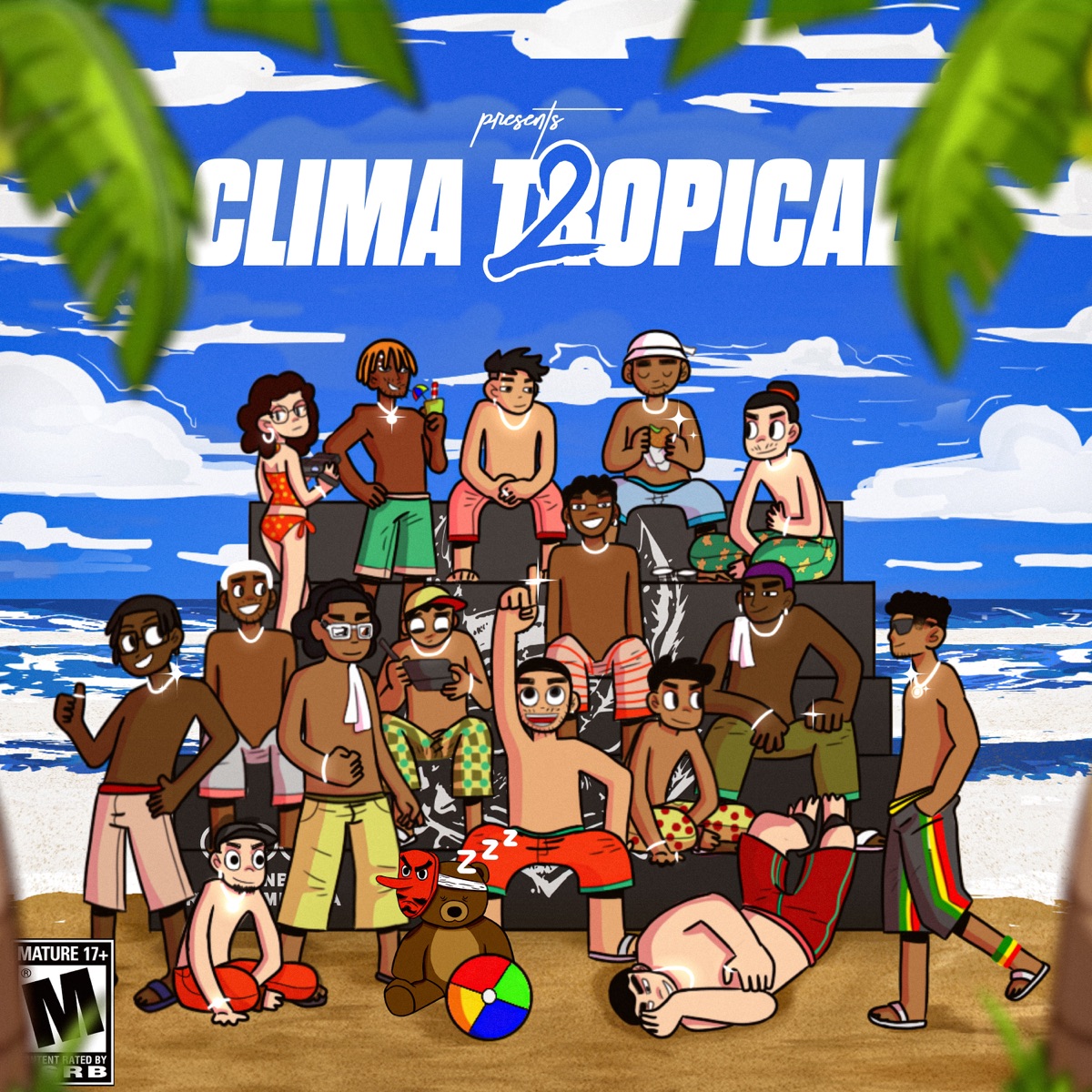 Clima Tropical 2 (feat. Vesat, Minixtra & Skiter) - Single by PPdiniz, Caio Luccas, Gohann, PJ Houdini, 2Gê & El rizzo album cover