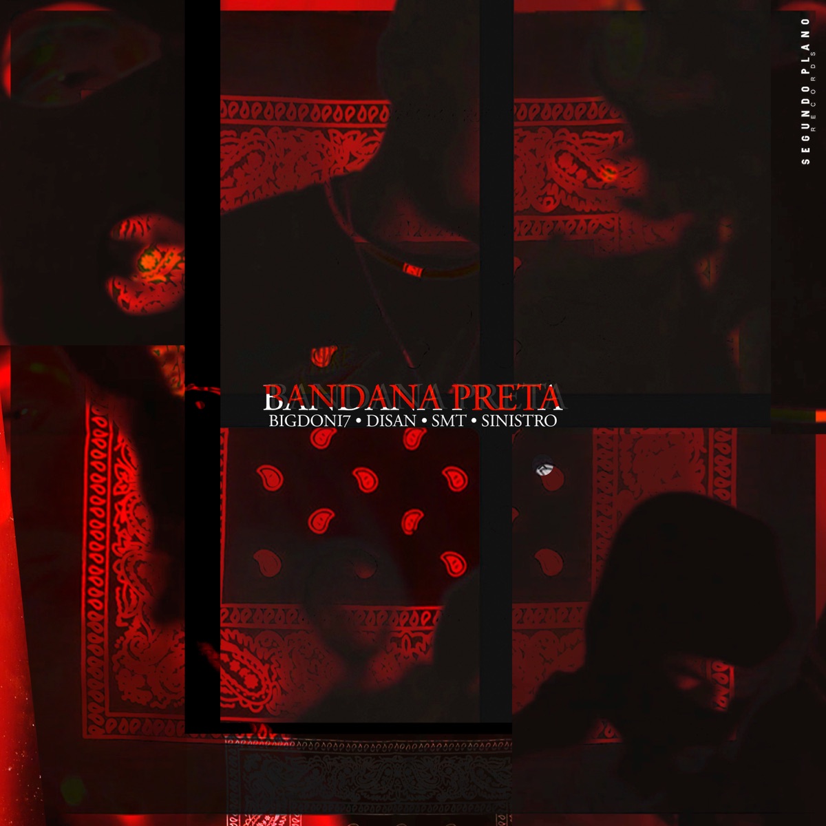 Bandana Preta (feat. Disan, SMT & Sinistro) - Single by BigDoni7 album cover