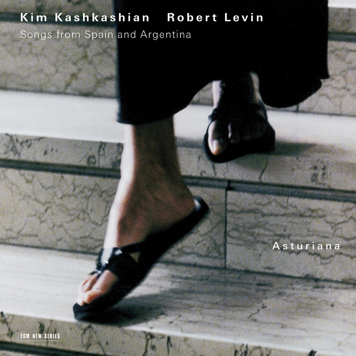 Asturiana - Songs from Spain and Argentina by Kim Kashkashian & Robert Levin album cover