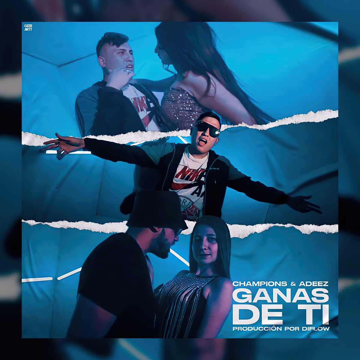 Ganas de Ti - Single by Dimelochampions & A-Deez album cover