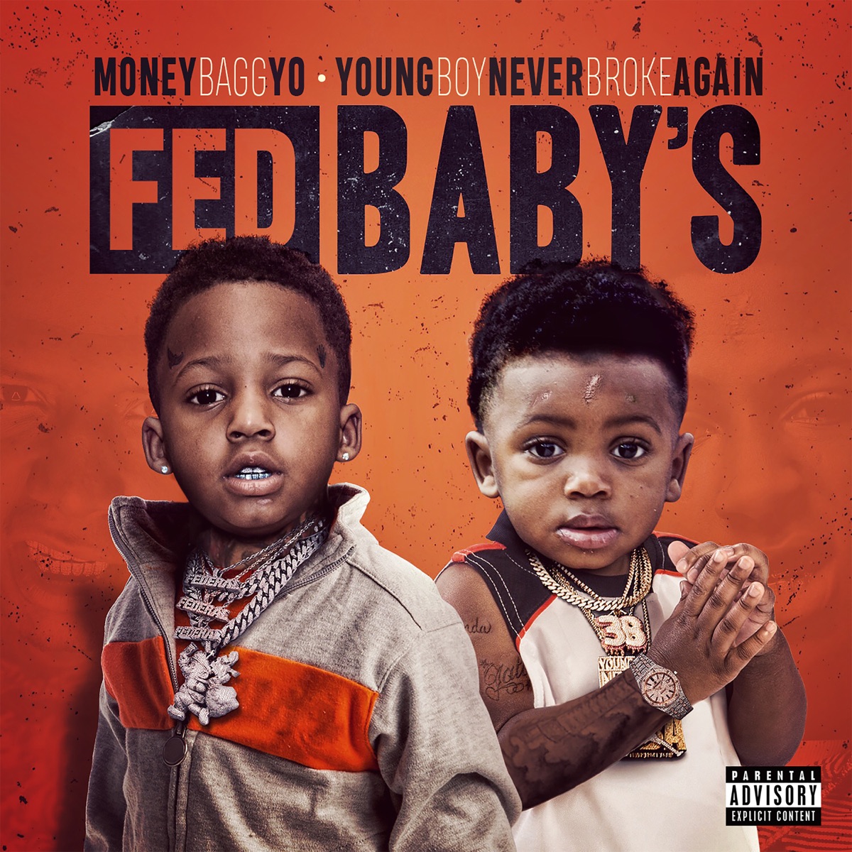 Fed Baby’s by Moneybagg Yo & YoungBoy Never Broke Again album cover artwork