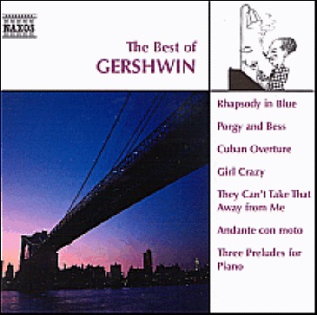The Best of Gershwin by Leon Bates, Richard Hayman, Slovak Philharmonic Orchestra & The Richard Hayman Orchestra album cover