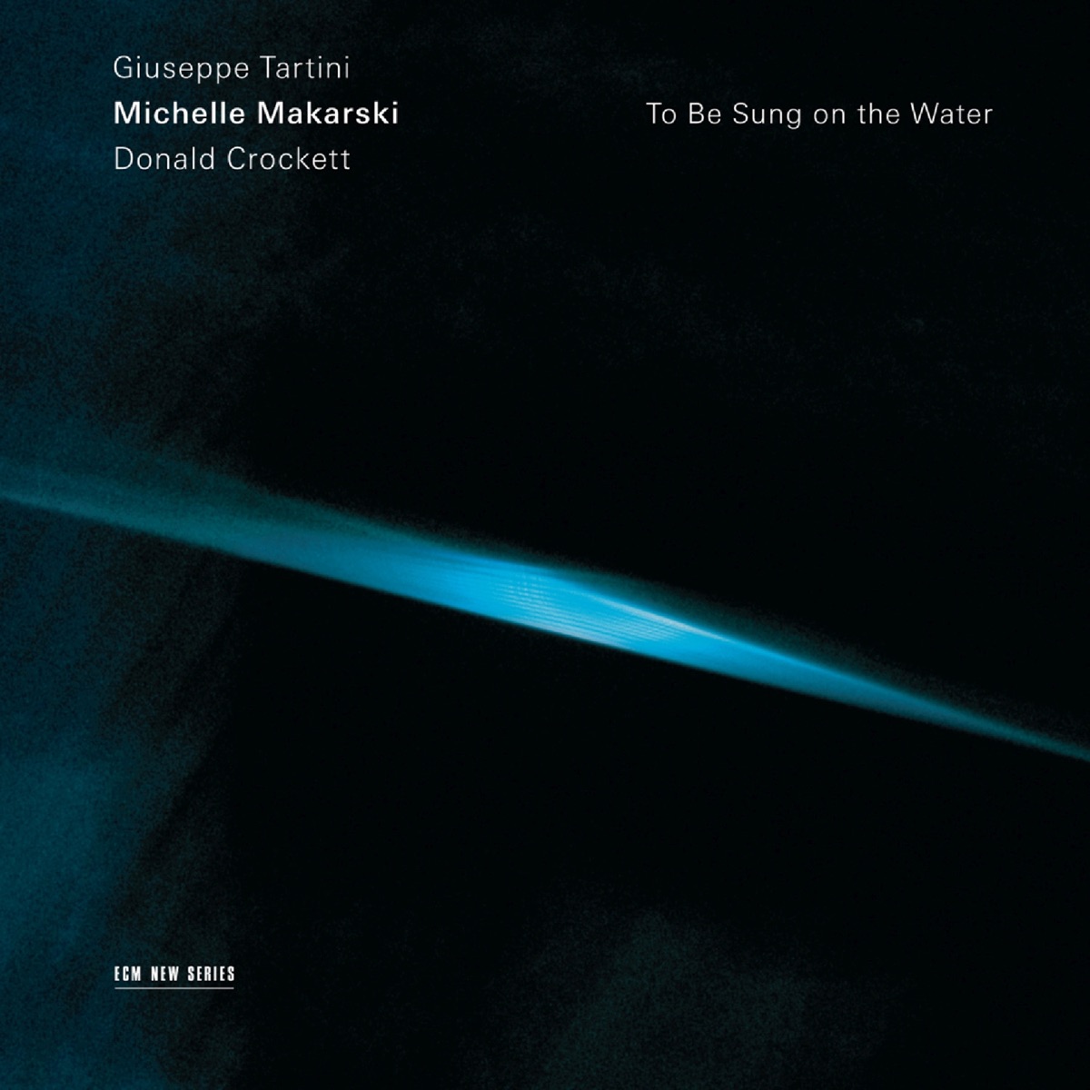To Be Sung On the Water by Michelle Makarski & Ronald Copes album cover