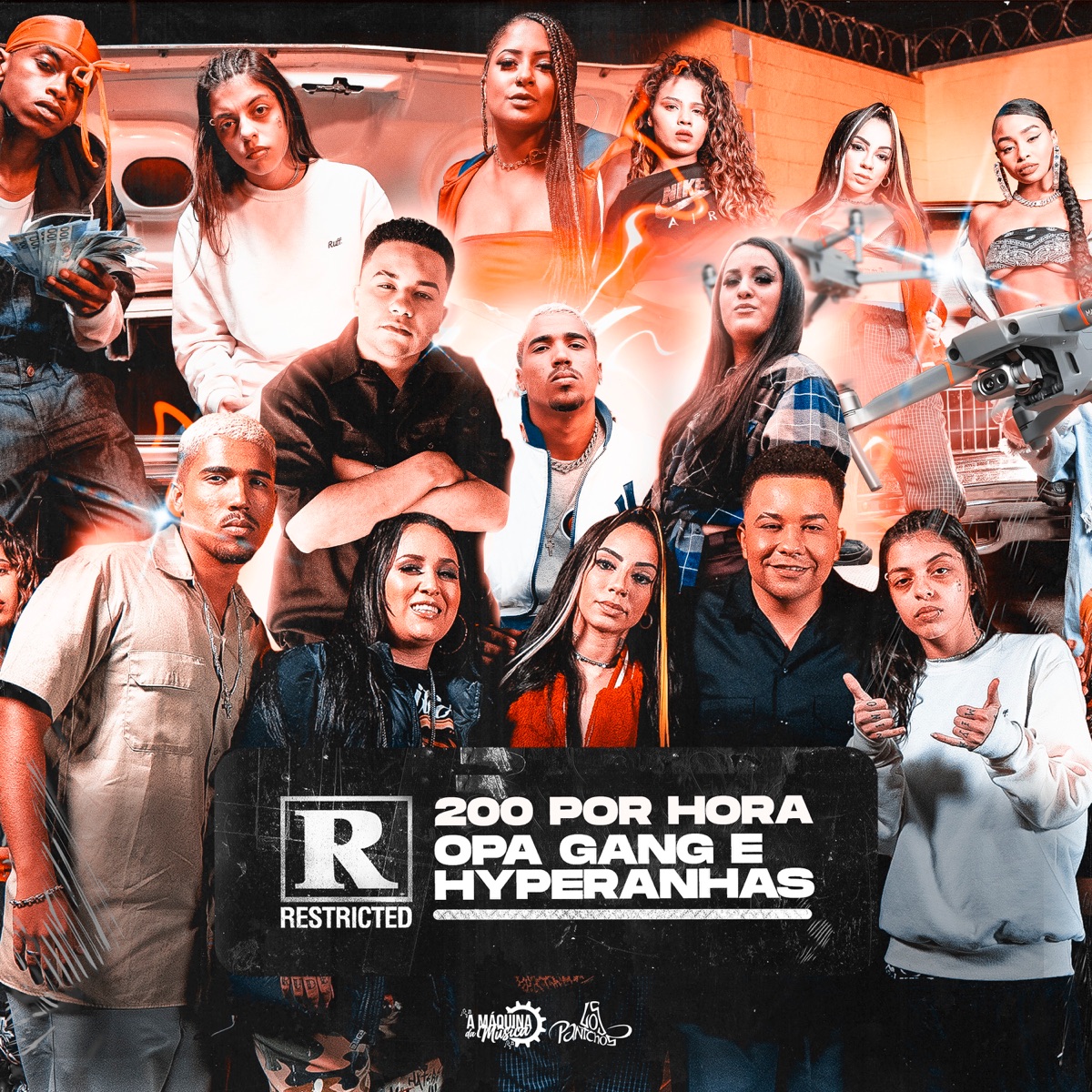 200 por Hora - Single by OPA Gang & Hyperanhas album cover