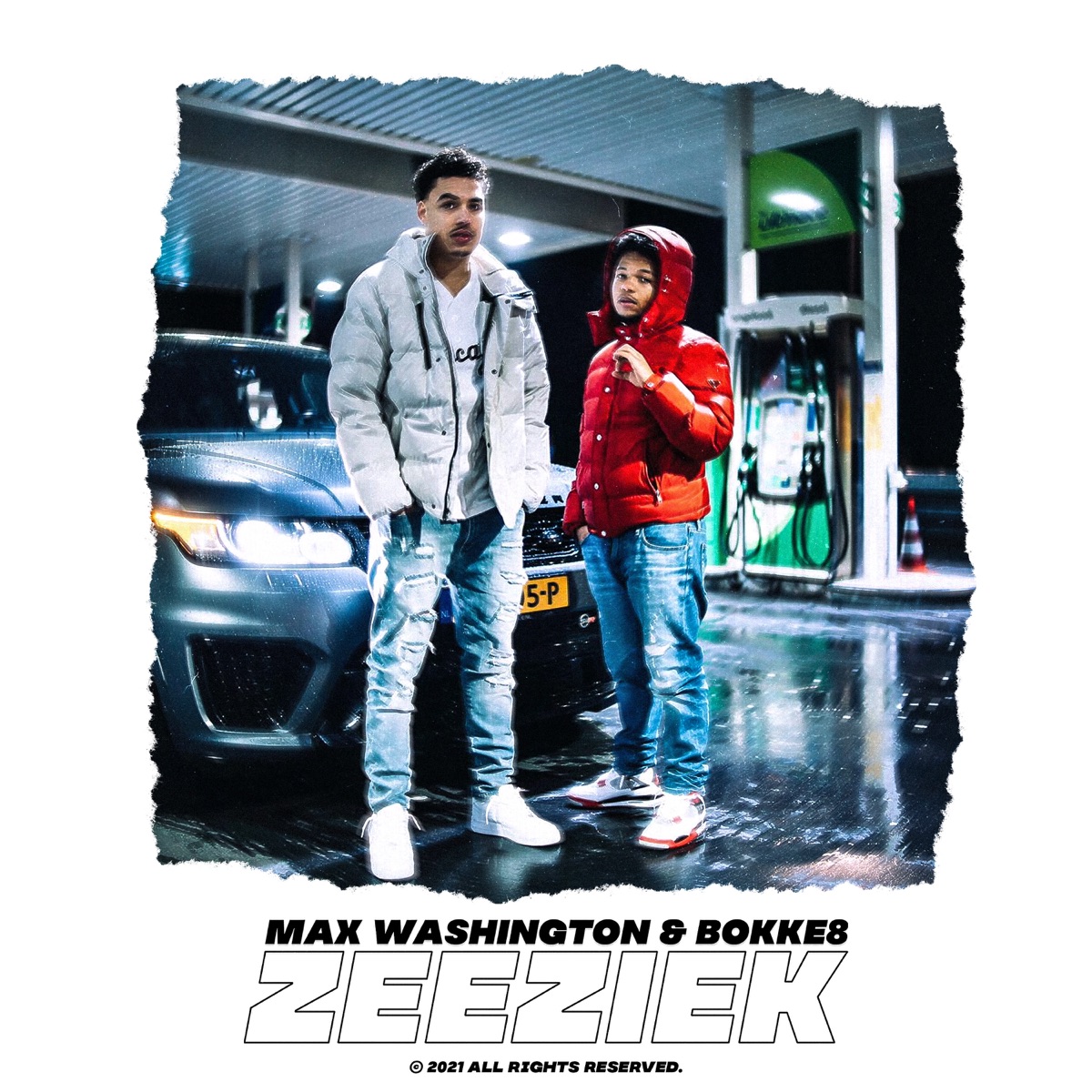 Zeeziek - Single by Max Washington & Bokke8 album cover
